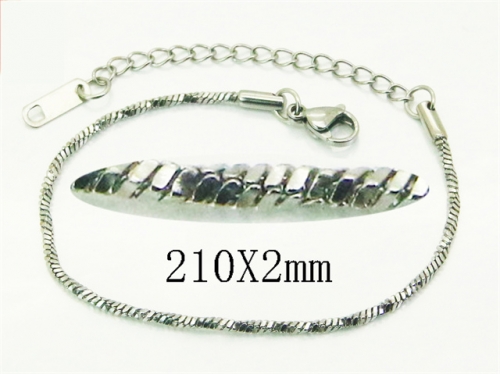 HY Wholesale Bracelets 316L Stainless Steel Jewelry Bracelets-HY61B0612IE