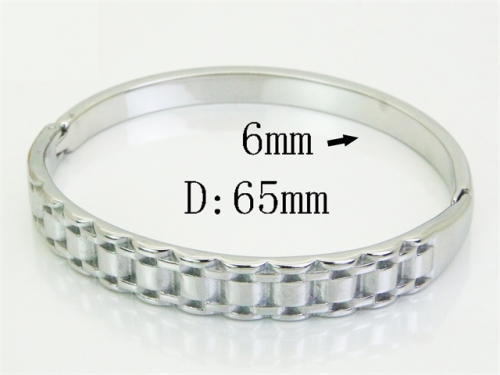 HY Wholesale Bangles Jewelry Stainless Steel 316L Popular Bangle-HY80B2150HHL