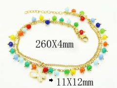 HY Wholesale Bracelets 316L Stainless Steel Jewelry Bracelets-HY24B0289HRR