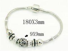 HY Wholesale Bracelets 316L Stainless Steel Jewelry Bracelets-HY12B0444HOV