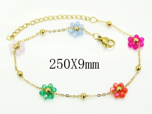 HY Wholesale Bracelets 316L Stainless Steel Jewelry Bracelets-HY53B0272LW