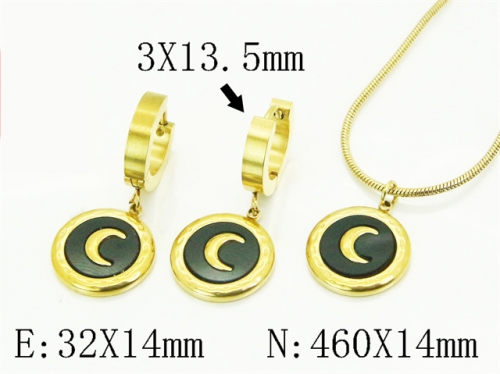 HY Wholesale Jewelry Set 316L Stainless Steel jewelry Set Fashion Jewelry-HY32S0224HIX