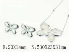 HY Wholesale Jewelry Set 316L Stainless Steel jewelry Set Fashion Jewelry-HY30S0212HHD