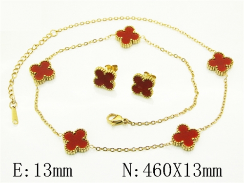 HY Wholesale Jewelry Set 316L Stainless Steel jewelry Set Fashion Jewelry-HY94S0105HAA