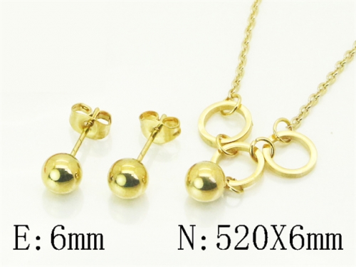 HY Wholesale Jewelry Set 316L Stainless Steel jewelry Set Fashion Jewelry-HY45S0152NL