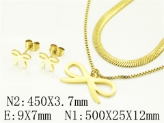 HY Wholesale Jewelry Set 316L Stainless Steel jewelry Set Fashion Jewelry-HY45S0162PZ