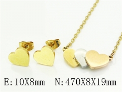 HY Wholesale Jewelry Set 316L Stainless Steel jewelry Set Fashion Jewelry-HY58S0170LL