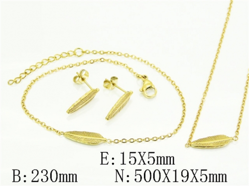 HY Wholesale Jewelry Set 316L Stainless Steel jewelry Set Fashion Jewelry-HY59S2571PQ