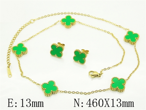 HY Wholesale Jewelry Set 316L Stainless Steel jewelry Set Fashion Jewelry-HY94S0107HEE