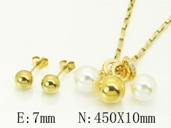 HY Wholesale Jewelry Set 316L Stainless Steel jewelry Set Fashion Jewelry-HY45S0159PB