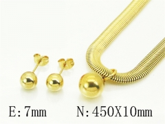 HY Wholesale Jewelry Set 316L Stainless Steel jewelry Set Fashion Jewelry-HY45S0144PQ