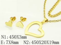 HY Wholesale Jewelry Set 316L Stainless Steel jewelry Set Fashion Jewelry-HY45S0165PS