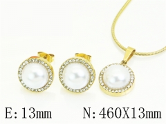 HY Wholesale Jewelry Set 316L Stainless Steel jewelry Set Fashion Jewelry-HY32S0212HIL