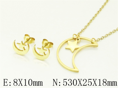 HY Wholesale Jewelry Set 316L Stainless Steel jewelry Set Fashion Jewelry-HY45S0154HFF