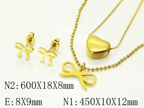 HY Wholesale Jewelry Set 316L Stainless Steel jewelry Set Fashion Jewelry-HY45S0171PQ