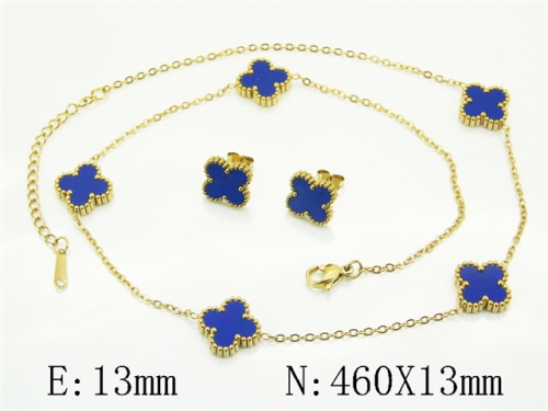 HY Wholesale Jewelry Set 316L Stainless Steel jewelry Set Fashion Jewelry-HY94S0106HRR