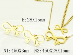 HY Wholesale Jewelry Set 316L Stainless Steel jewelry Set Fashion Jewelry-HY45S0172HHQ