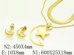 HY Wholesale Jewelry Set 316L Stainless Steel jewelry Set Fashion Jewelry-HY45S0160HIV