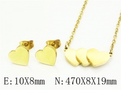 HY Wholesale Jewelry Set 316L Stainless Steel jewelry Set Fashion Jewelry-HY58S0169LC