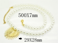 HY Wholesale Stainless Steel 316L Jewelry Hot sale Necklaces-HY26N0089NV