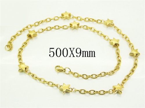 HY Wholesale Stainless Steel 316L Jewelry Hot sale Necklaces-HY92N0576HMW