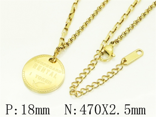 HY Wholesale Stainless Steel 316L Jewelry Hot sale Necklaces-HY04N0117HDD