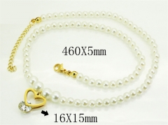 HY Wholesale Stainless Steel 316L Jewelry Hot sale Necklaces-HY26N0099MX