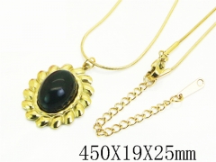 HY Wholesale Stainless Steel 316L Jewelry Hot sale Necklaces-HY94N0137ML