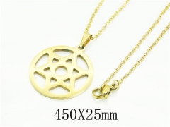 HY Wholesale Stainless Steel 316L Jewelry Hot sale Necklaces-HY74N0276QLM