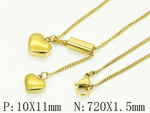 HY Wholesale Stainless Steel 316L Jewelry Hot sale Necklaces-HY04N0025HJZ