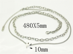 HY Wholesale Stainless Steel 316L Jewelry Hot sale Necklaces-HY04N0089HIW