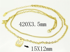 HY Wholesale Stainless Steel 316L Jewelry Hot sale Necklaces-HY04N0119HAA