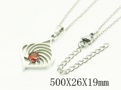 HY Wholesale Stainless Steel 316L Jewelry Hot sale Necklaces-HY12N0949OR