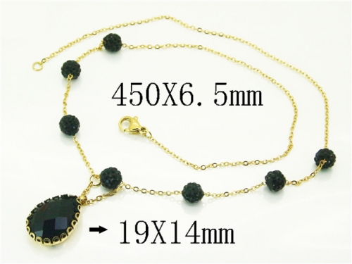 HY Wholesale Stainless Steel 316L Jewelry Hot sale Necklaces-HY92N0577HJE