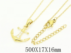 HY Wholesale Stainless Steel 316L Jewelry Hot sale Necklaces-HY12N0900OR