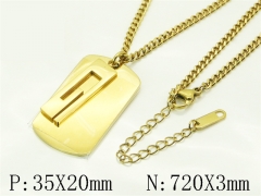 HY Wholesale Stainless Steel 316L Jewelry Hot sale Necklaces-HY04N0100HIA