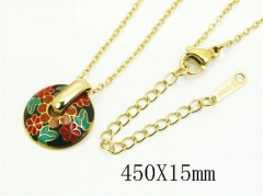 HY Wholesale Stainless Steel 316L Jewelry Hot sale Necklaces-HY94N0154OA