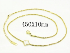 HY Wholesale Stainless Steel 316L Jewelry Hot sale Necklaces-HY32N0889PL