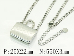 HY Wholesale Stainless Steel 316L Jewelry Hot sale Necklaces-HY04N0061HMD