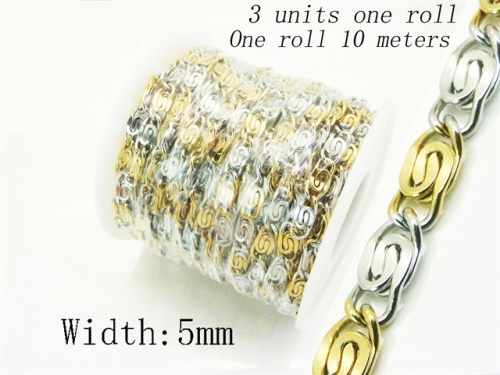 HY Wholesale Chain Jewelry 316 Stainless Steel Jewelry Chain-HY70A3039HHRW