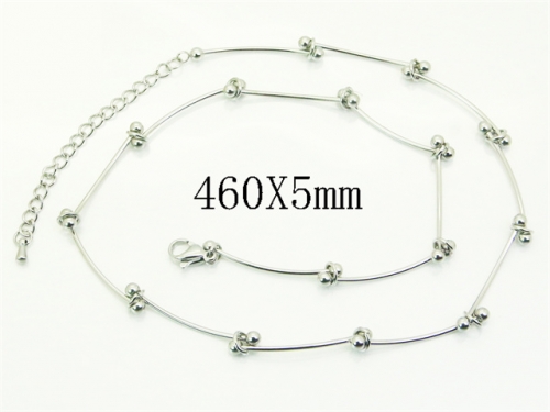 HY Wholesale Stainless Steel 316L Jewelry Hot sale Necklaces-HY04N0073HMC