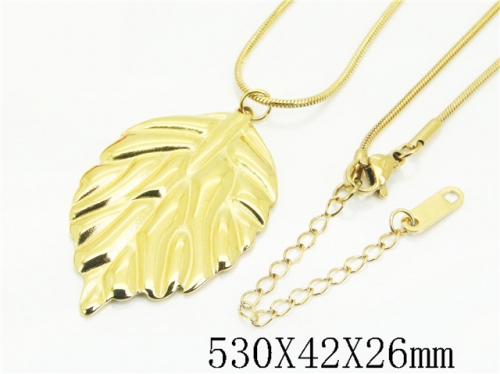 HY Wholesale Stainless Steel 316L Jewelry Hot sale Necklaces-HY80N0989NS