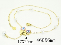 HY Wholesale Stainless Steel 316L Jewelry Hot sale Necklaces-HY32N0881HFF