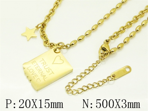 HY Wholesale Stainless Steel 316L Jewelry Hot sale Necklaces-HY04N0120HXX