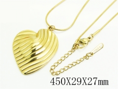 HY Wholesale Stainless Steel 316L Jewelry Hot sale Necklaces-HY94N0163NI