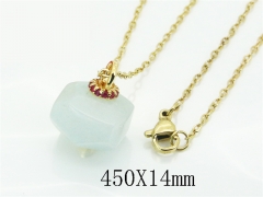 HY Wholesale Stainless Steel 316L Jewelry Hot sale Necklaces-HY89N0060OL