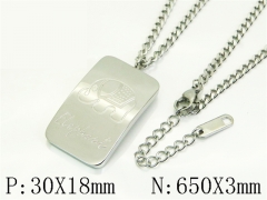 HY Wholesale Stainless Steel 316L Jewelry Hot sale Necklaces-HY04N0059HIZ