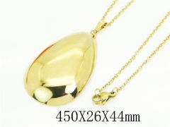 HY Wholesale Stainless Steel 316L Jewelry Hot sale Necklaces-HY74N0255LO