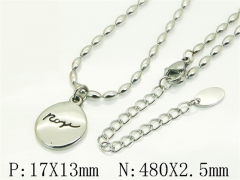 HY Wholesale Stainless Steel 316L Jewelry Hot sale Necklaces-HY04N0084HDD