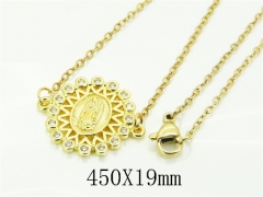 HY Wholesale Stainless Steel 316L Jewelry Hot sale Necklaces-HY89N0065OL